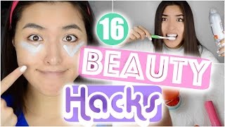 16 BEAUTY HACKS  1 DIY EOS LIPBALM [upl. by Ahsiloc]