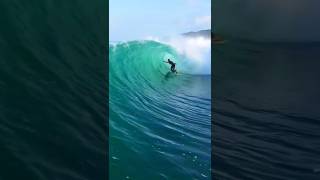 WOULD YOU SURF THIS WAVE🤔🤩shortsfeed waves surfing new surf edit shorts tropical indonesia [upl. by Senaj]