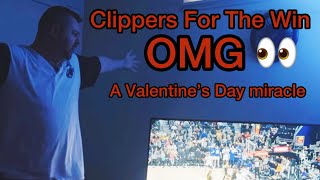 It’s A Valentine’s Day SPORTS BETTING MIRACLE  Warriors vs Clippers REACTION [upl. by Onitsirc]