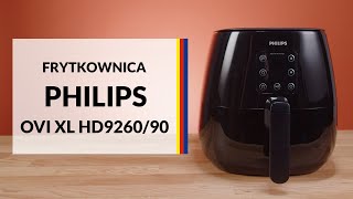 Frytkownica Philips Ovi XL HD926090 – dane techniczne – RTV EURO AGD [upl. by Euginimod]