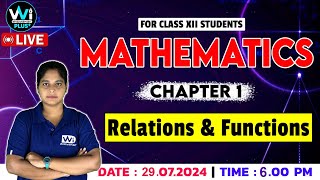 Chapter1  Relation amp Function  PART2  12mathematics cbse chse jee [upl. by Isahella737]