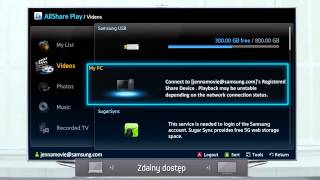 Smart TV  Allshare play [upl. by Ylenaj]