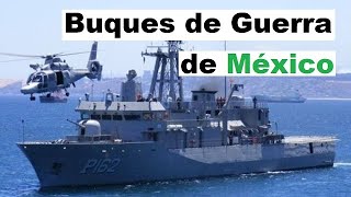 Top 5 Buques de Guerra mas Poderoso de MÉXICO [upl. by Sivar]