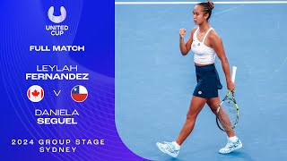 Leylah Fernandez v Daniela Seguel Full Match  United Cup 2024 Group B [upl. by Reich]