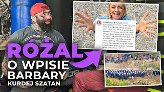 Różal o wpisie Barbary KurdejSzatan o sytuacji na granicy polskobiałoruskiej [upl. by Nuawtna839]