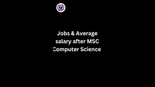 Highest Paying Jobs after MSC Computer Science [upl. by Orlando]