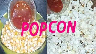 Popcorn Recipe  Homemade Popcorn On Stove  How to make by s j food [upl. by Llerad778]