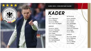 Das ist unser Kader für die HeimEM 2024 [upl. by Aikemot135]