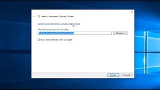 How To ZipUnzip A File Or Folder In Windows 10 Tutorial [upl. by Malva]