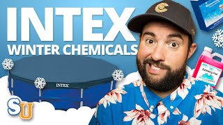 What Chemicals Do I Need to Close an INTEX POOL EasySet Pool  Swim University [upl. by Piscatelli]