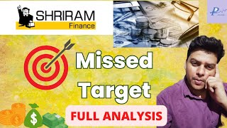 Shriram Finance Share  Missed Target  Full Analysis [upl. by Eico88]