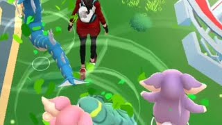 Shiny✨ Audino Pgsharp Pokemon Go [upl. by Nollahp947]