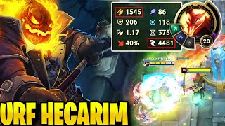 4500 Ms 1500 AD SUPRA HECARIM  URF BİTMEDEN OYNAYIN 🤣  KassadinsCreed [upl. by Marrin]