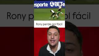 Rony perde mais um gol fy futebol fypviralシ [upl. by Elbon614]