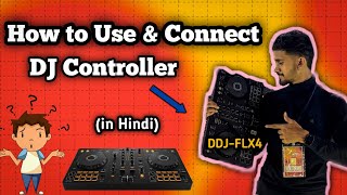 Dj Controller Kaise Chalaye 🤔  How to connect Dj Controller to Laptop  dj ddjflx4 pioneer [upl. by Gnuhc]