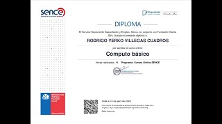 CURSO ONLINE DE SENCE CÓMPUTO BÁSICO [upl. by Kurt]