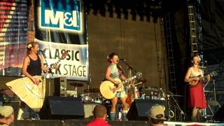 Katzenjammer  live  Bluegrass Medley  Summerfest 2009MP4 [upl. by Yenttirb]