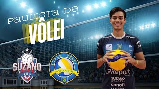 PAULISTA DE VÔLEI  SUZANO VÔLEI X SANTO ANDRÉ [upl. by Bryce]