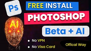 How to Download Photoshop Beta Try Generative AI for Free [upl. by Dimitri]