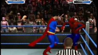 Spiderman vs Superman First Blood Match Part 1 [upl. by Ephrayim]