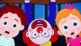 Upside Down Clown  Schoolies  Fun Cartoon Videos for kids [upl. by Ahilam]