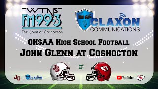 John Glenn at Coshocton  OHSAA Football from FM 993 WTNS [upl. by Sire68]