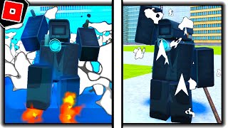 How to get JETPACK DOUBLE PLUNGER CAMERAMAN MORPH in ST BLOCKADE BATTLEFRONT  Roblox [upl. by Hal875]