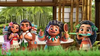 This Is The Way  Moana Daily Routines Song  Nursery Rhymes amp Kids Songs [upl. by Burnham840]