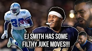 Emmitt Smiths Son Has Better Moves Than Him EJ Smith Highlights Reaction  Sharpe Sports [upl. by Lusa]