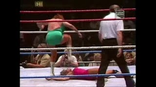 The Fabulous Moolah vs Wendi Richter 7231984 [upl. by River]