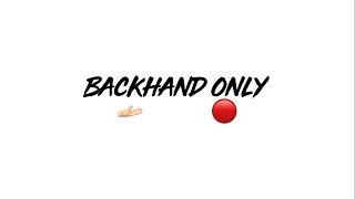 Lawn Bowls Backhand Only [upl. by Hctim]