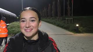 Gabrielle Delille après Belgian Red Flames WU17  Turquie WU17 le 06112024 [upl. by Ylla]