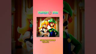 Luigi Is Bad To Princess Peach And Her Daughter Amy ai meme aimeme [upl. by Gosney336]