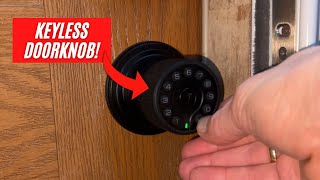 You’ll Never Use a Key Again  iulock KEYLESS Smart Door Knob Review amp Demo [upl. by Shornick]