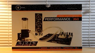 EKWB Performance 360 Starter Liquid Cooling Kit  Threadripper 1950x Build Part 27 [upl. by Lucchesi358]