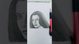 Elegance in Strokes A Tribute to Rekha ✨🎨 bollywood actress rekha creative [upl. by Marchal]