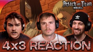 Attack On Titan 4x3 Reaction quotThe Door of Hopequot  First Time Watching [upl. by Meyer]