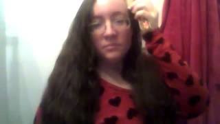 Combing My Long Curly Hair With a Wooden Comb ASMR [upl. by Lederer]