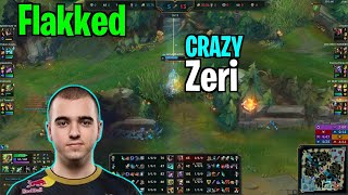 🔍 Flakked CRAZY Zeri in Challenger EUROPE 🌟 [upl. by Kwon]