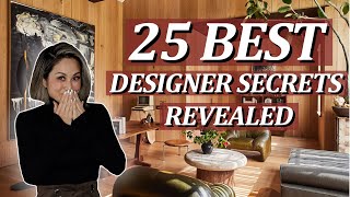 25 BEST Designer Decorating SECRETS REVEALED [upl. by Nosak540]