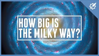 How BIG Is The Milky Way  Astronomic [upl. by Vachil]