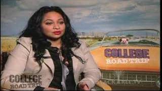 RavenSymone Interview College Road Trip All Grown Up [upl. by Fougere428]