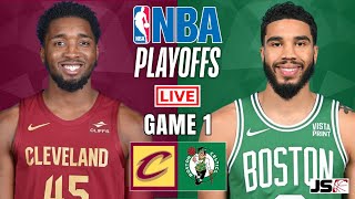 Cleveland Cavaliers vs Boston Celtics Game 1  NBA Live Scoreboard [upl. by Akinorev561]