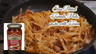 sun dried tomato pesto pasta with tuna [upl. by Liberati]