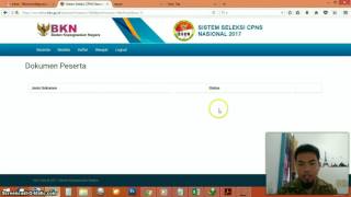 Full Tutorial Real Cara Daftar Online CPNS 2017 Part 3 [upl. by Wareing]