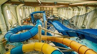 HydroMagnetic Blaster Water Slide quotHydro Plungequot at Great Wolf Lodge Mason [upl. by Enia]