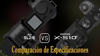 Leica SL2S vs Fujifilm XS10 Una Comparación de Especificaciones [upl. by Nickles]