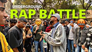 UNDERGROUND RAP BATTLE DELHI HIP HOP MOVEMENT part1 hiphop [upl. by Nesnah]