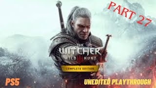 The Witcher 3 Complete Edition Part 27 PS5 [upl. by Assilana]