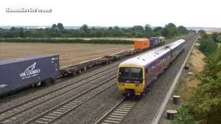 Great Western Mainline Near Cholsey 31072014 [upl. by Neona]